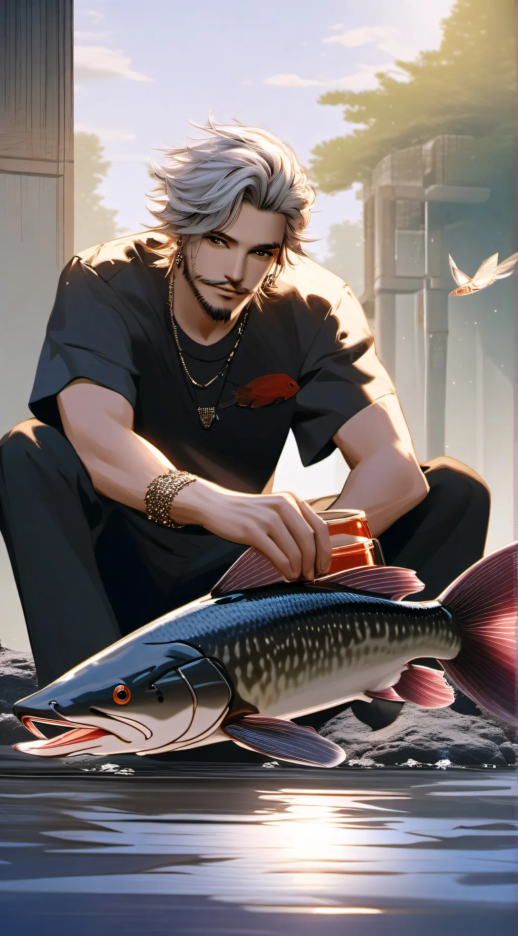 ai character: Eric background