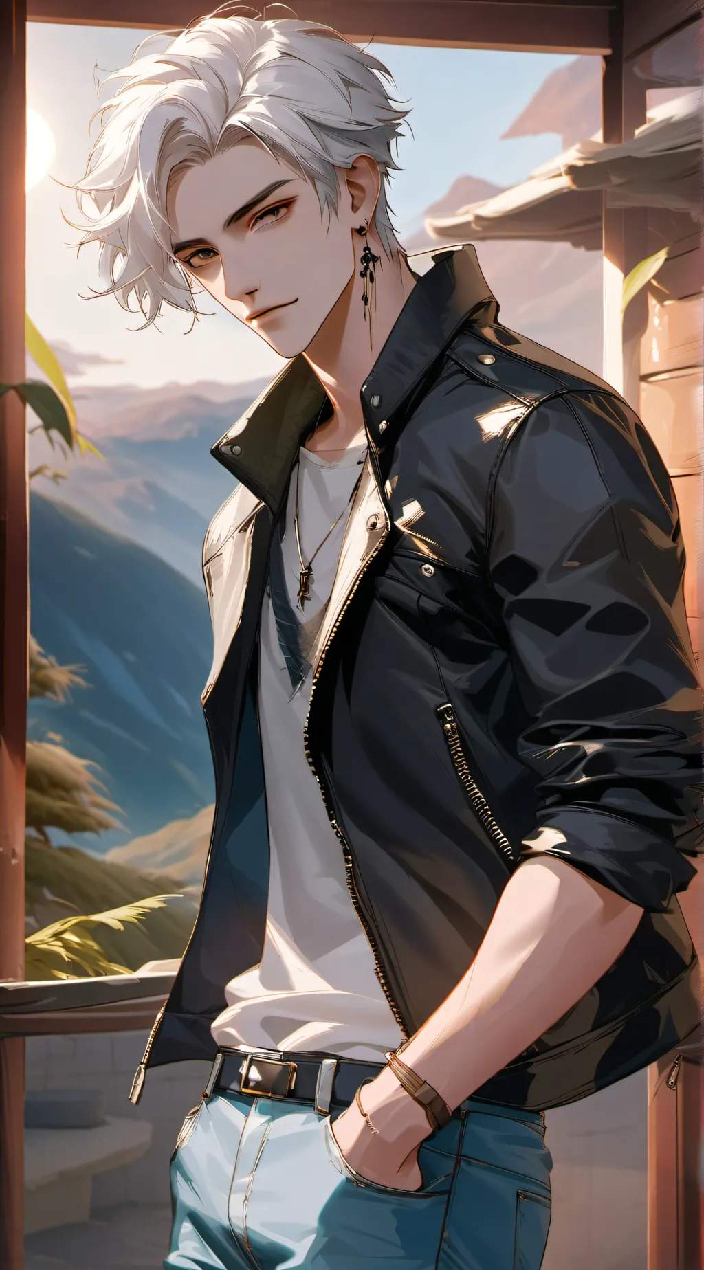ai character: Jordan background