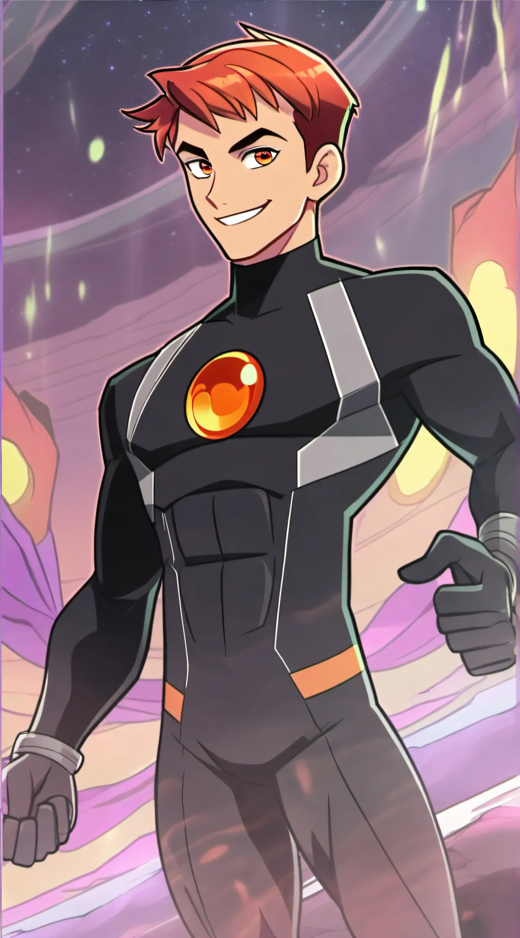 ai character: Carnelian background