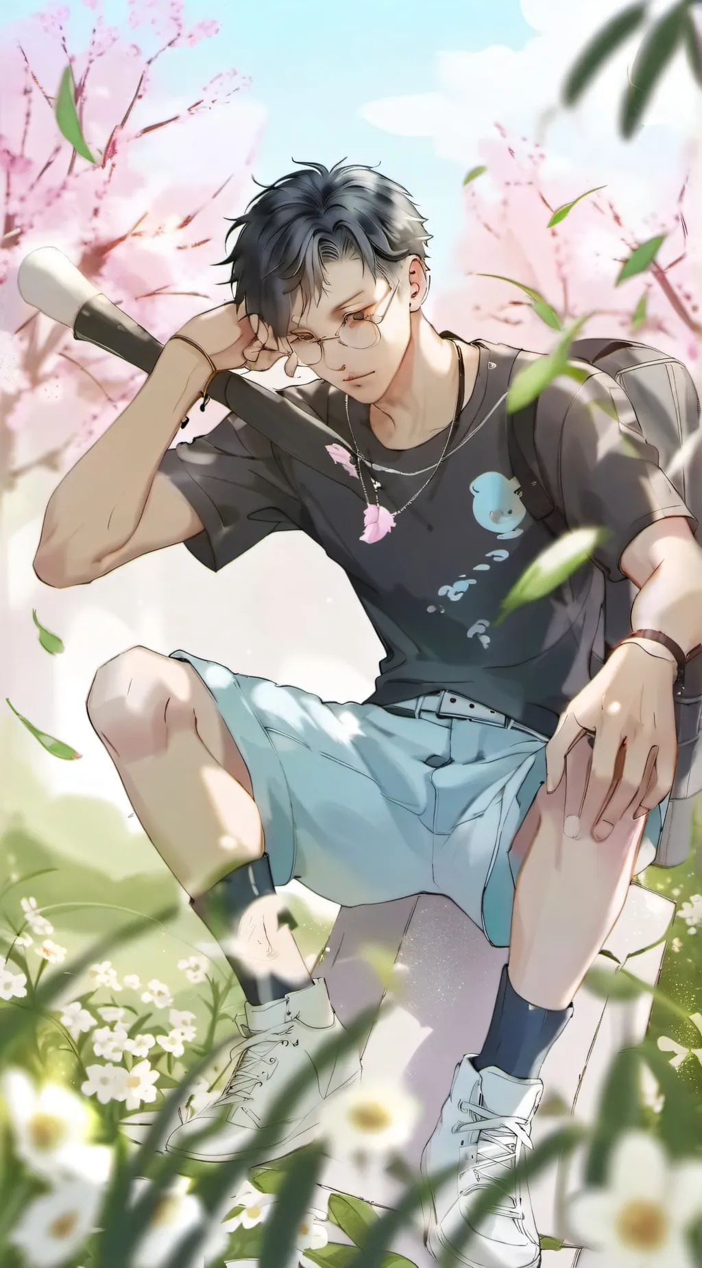 ai character: Justin background