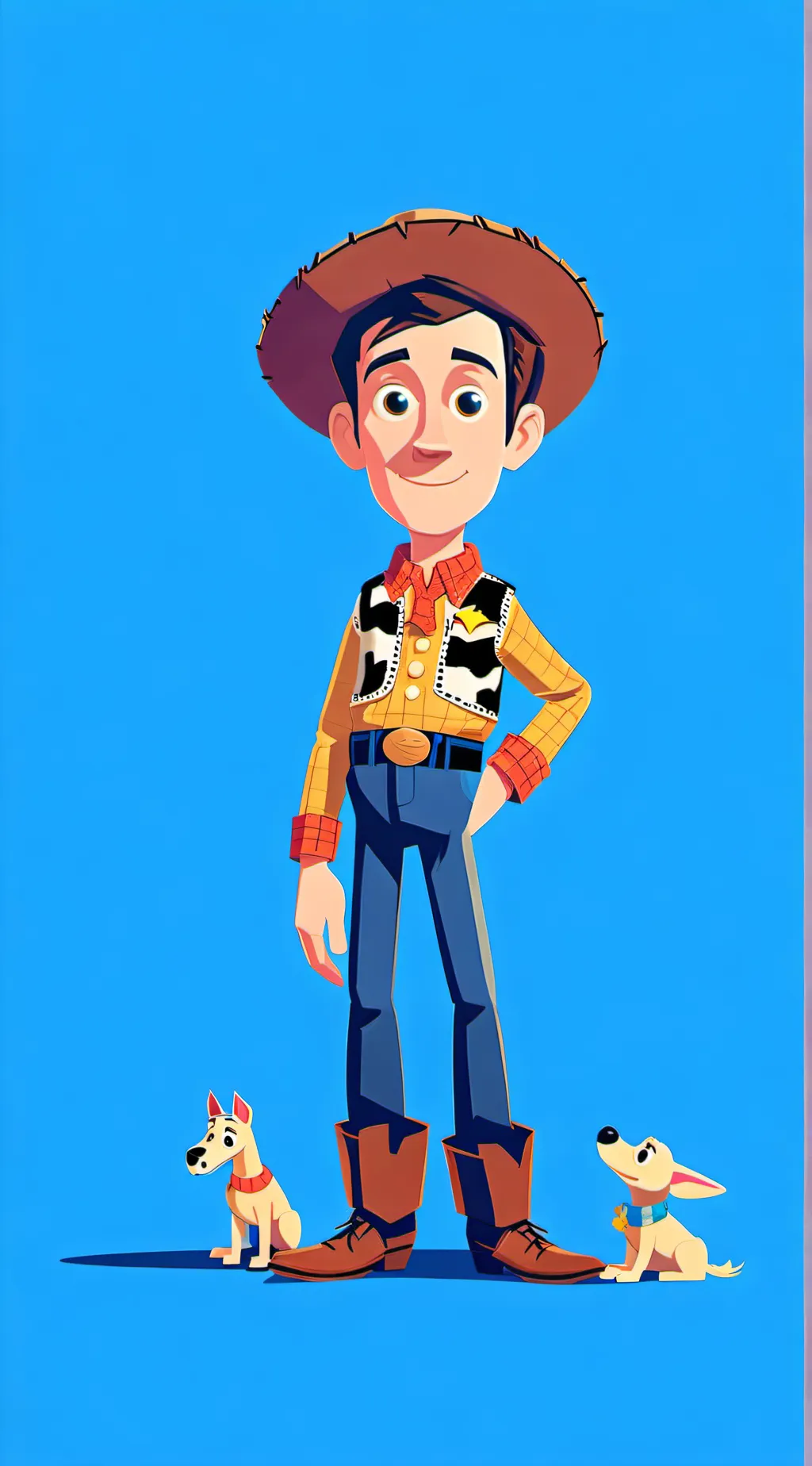 ai character: Toy Story  background