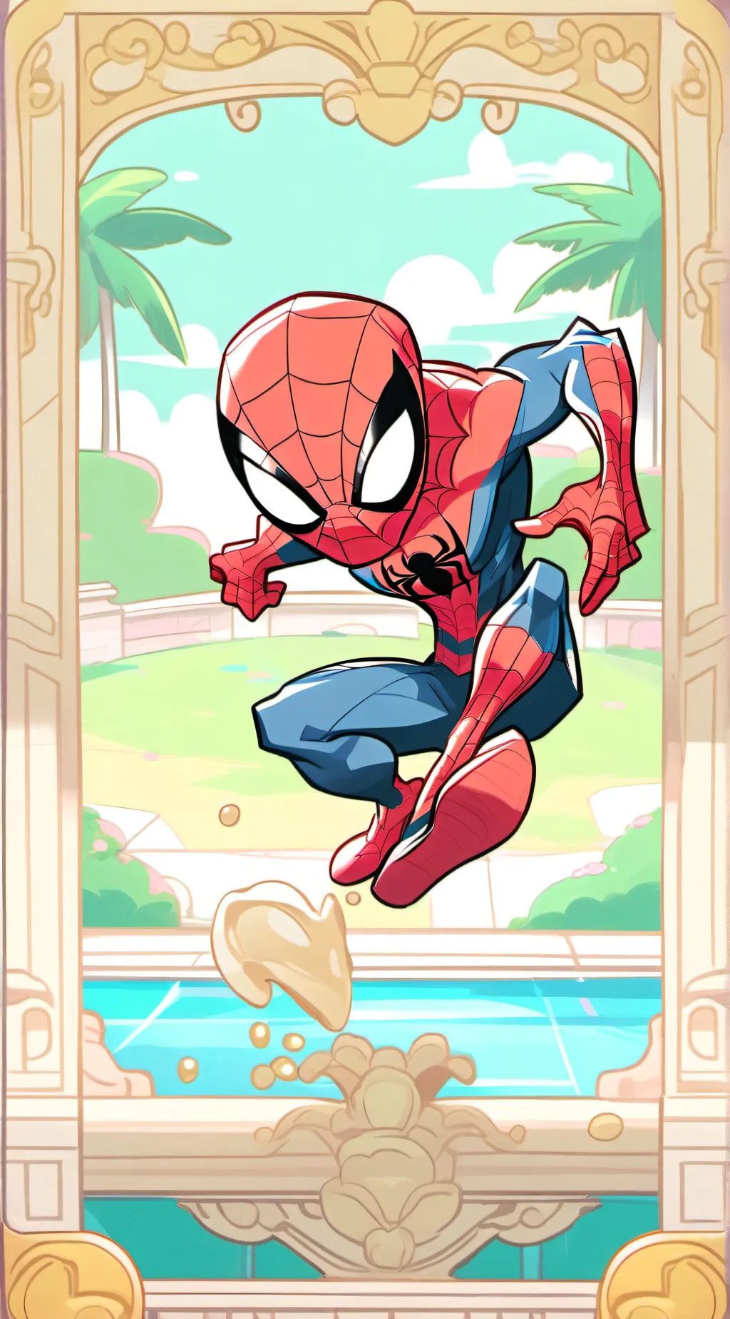 ai character: peter parker(bff) background