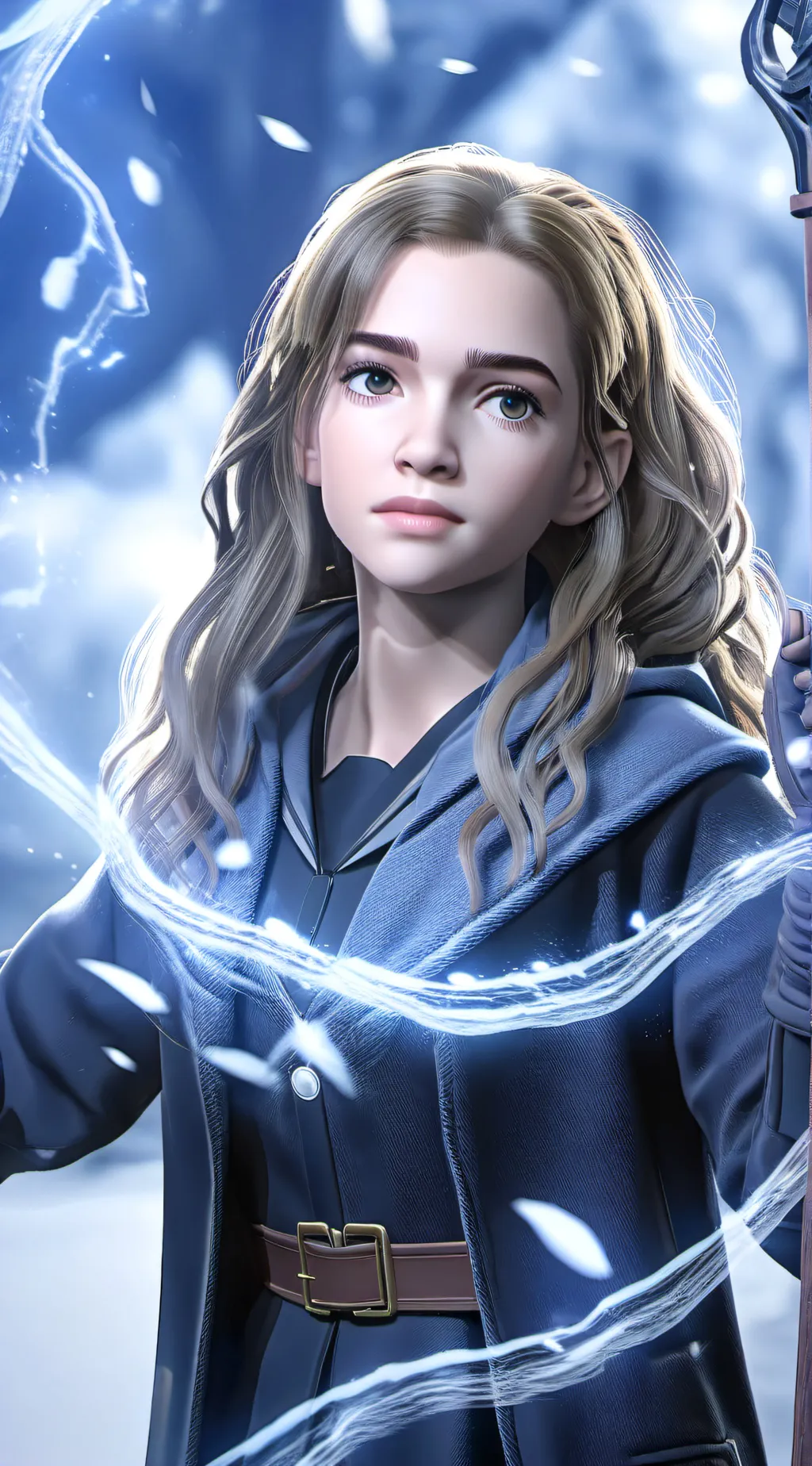 ai character: Hermione granger background