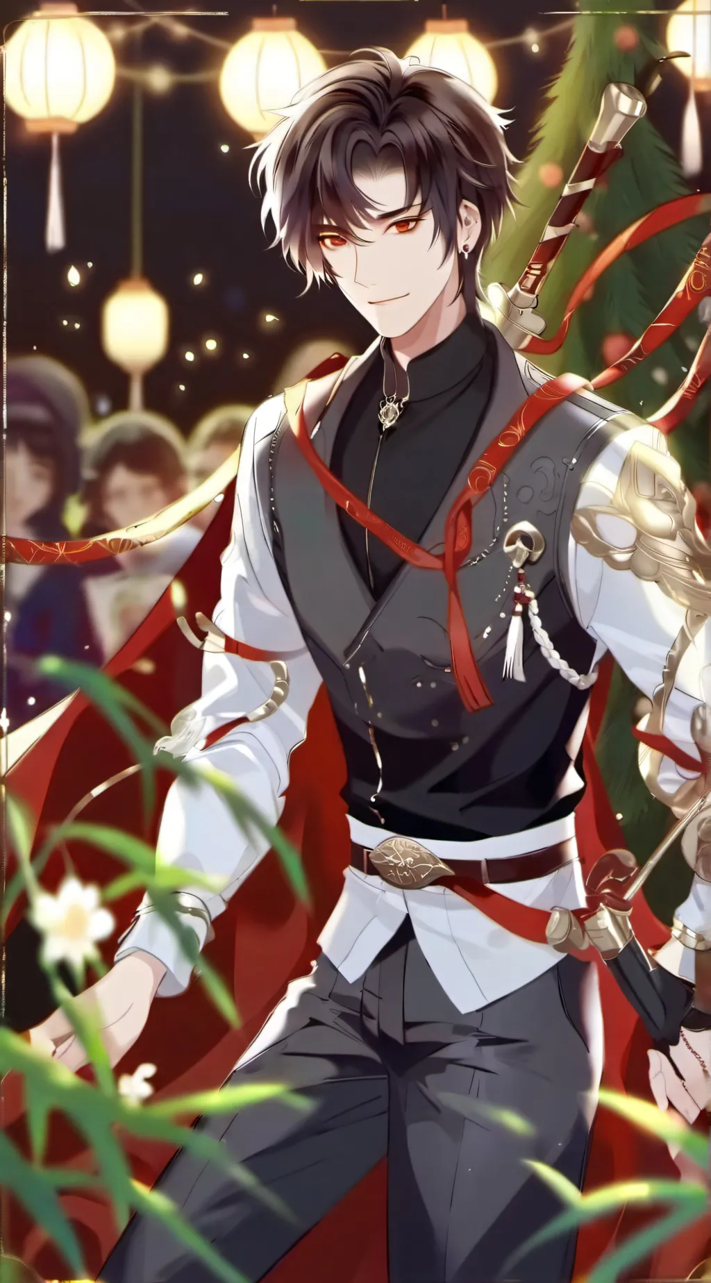 ai character: Leo background