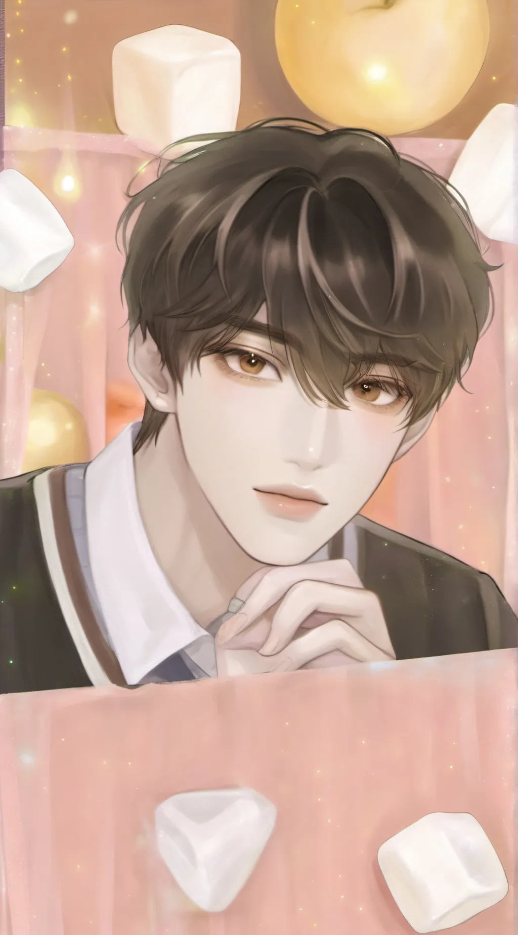 ai character: Bangchan Skz background