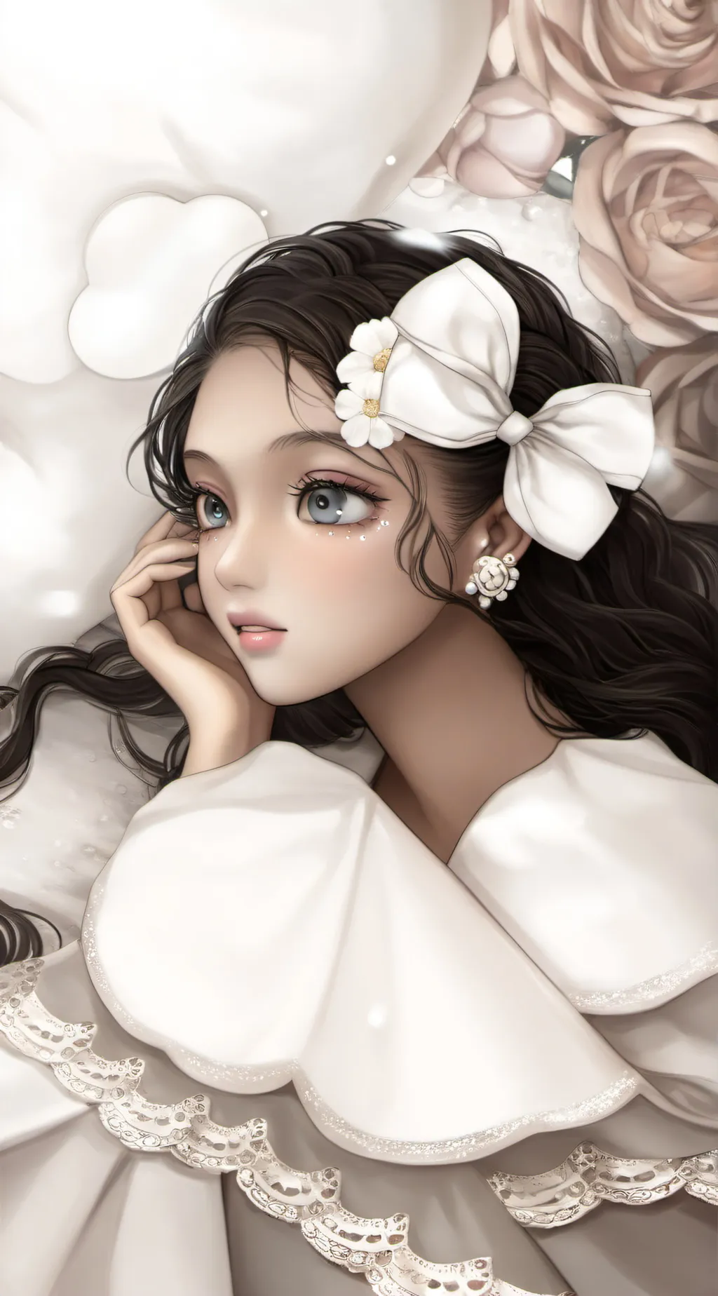 ai character: Aurora background