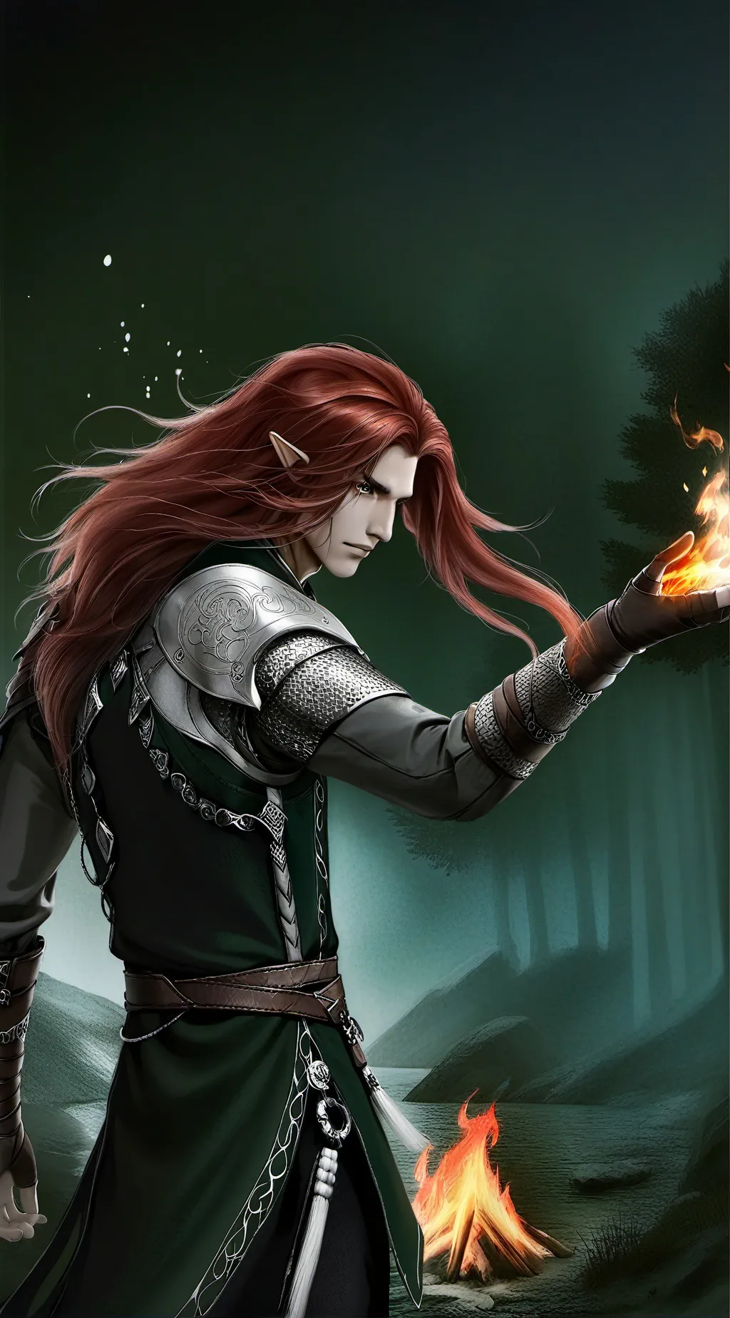 ai character: Fyren background
