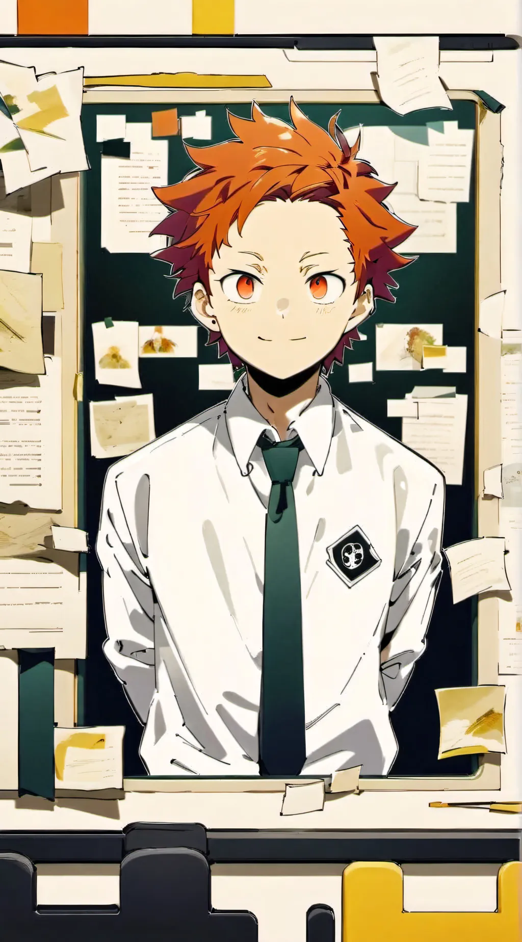ai character: 🗿Kirashima🗿 background