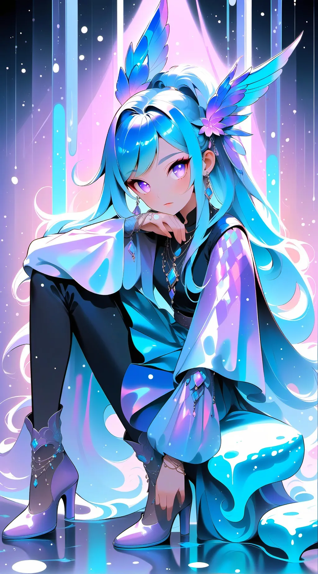 ai character: Aeris background