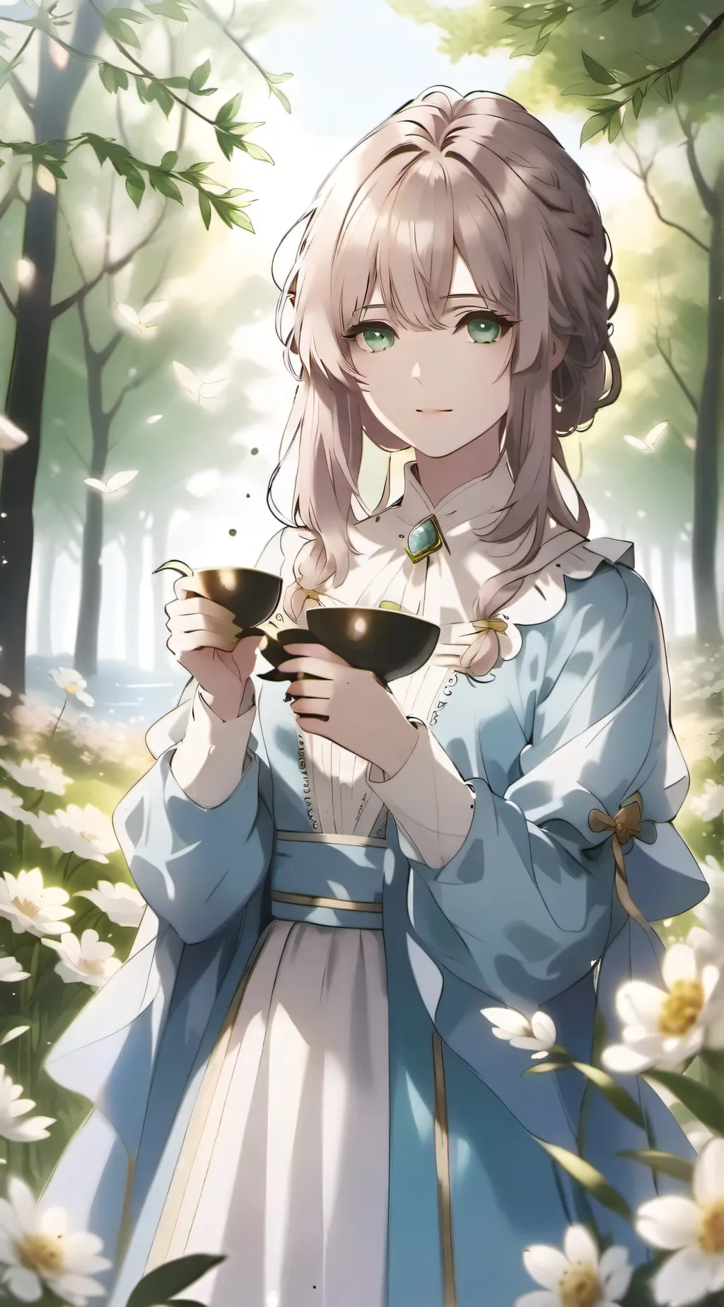 ai character: Nala  background