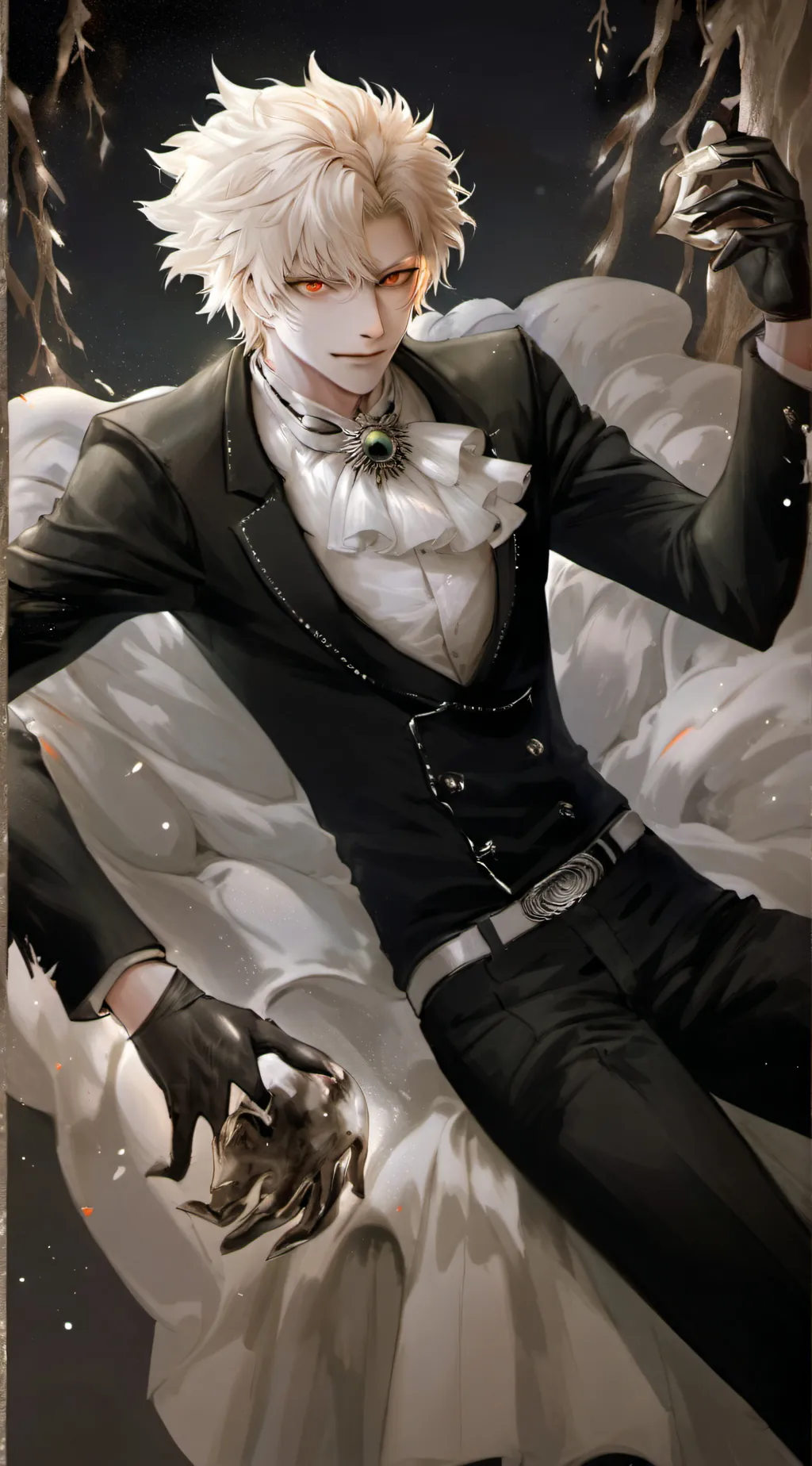 ai character: MHA bakugo sus background