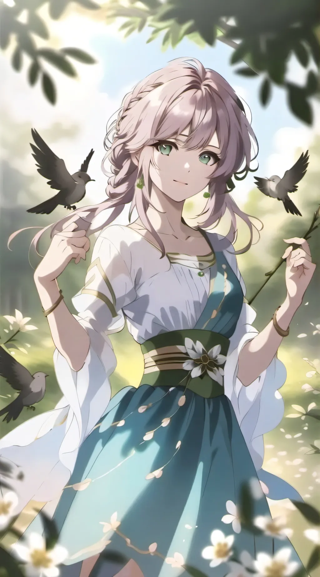ai character: elle background