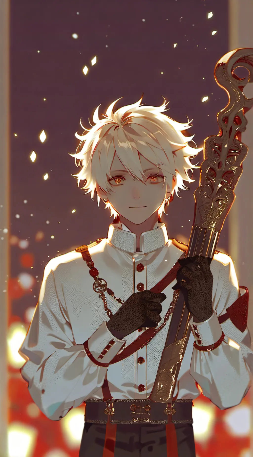 ai character: Bakugo gf  background