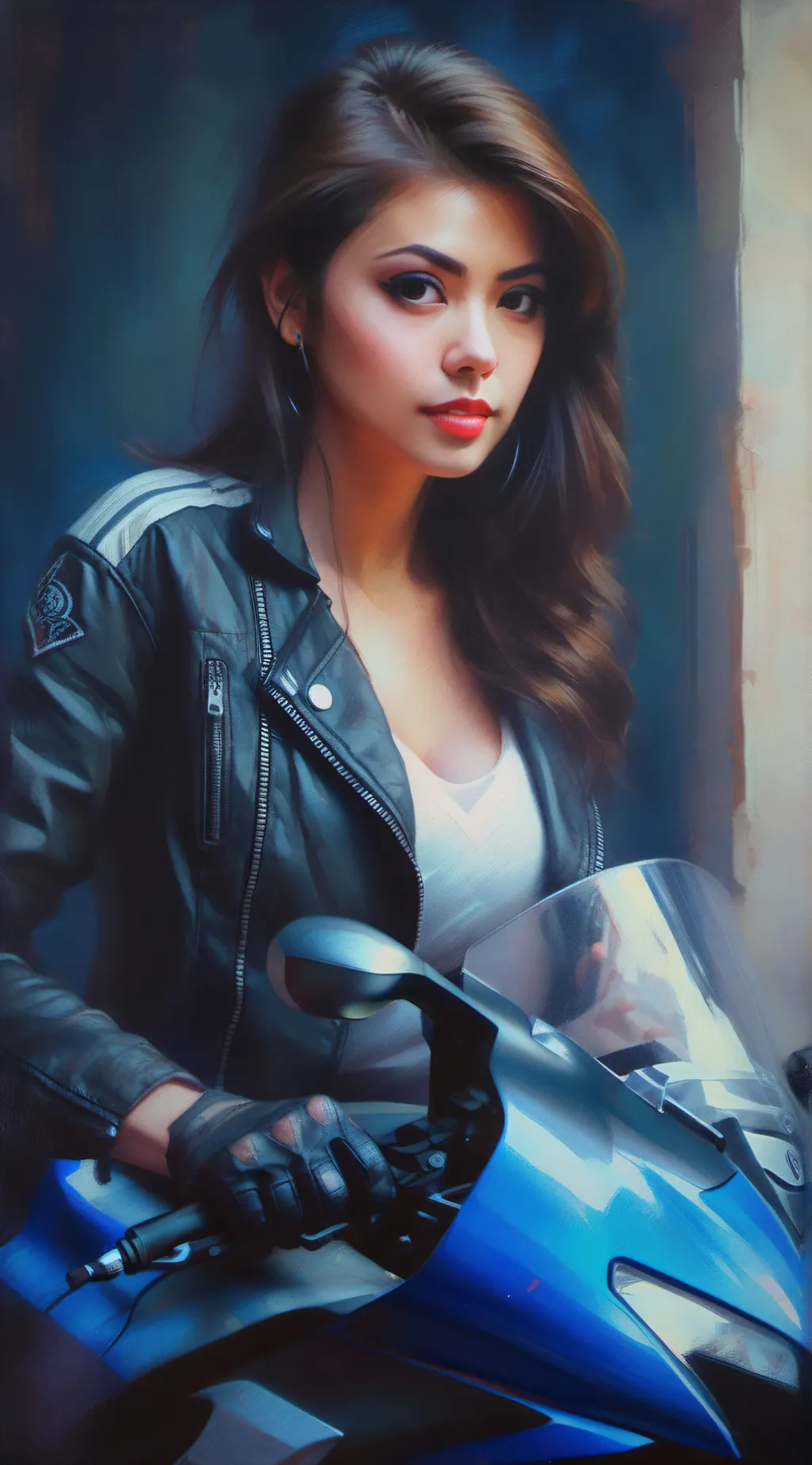 ai character: Elli background