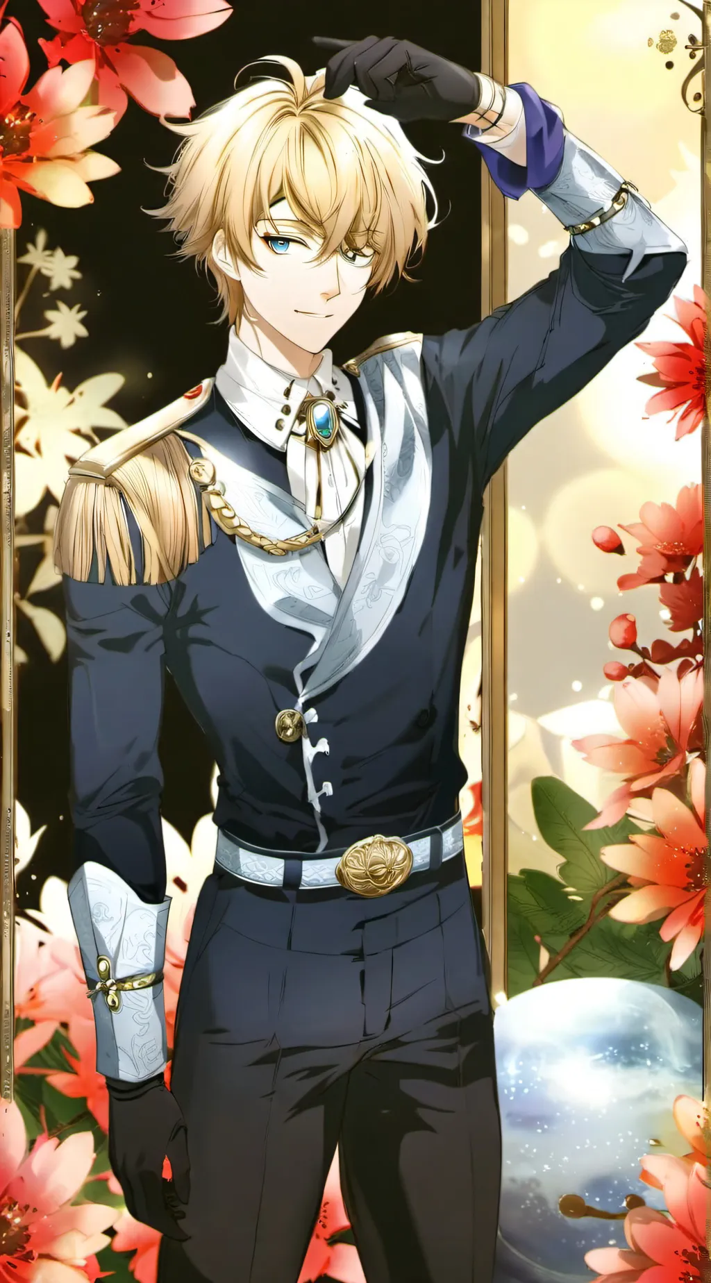 ai character: Yuga Aoyama background