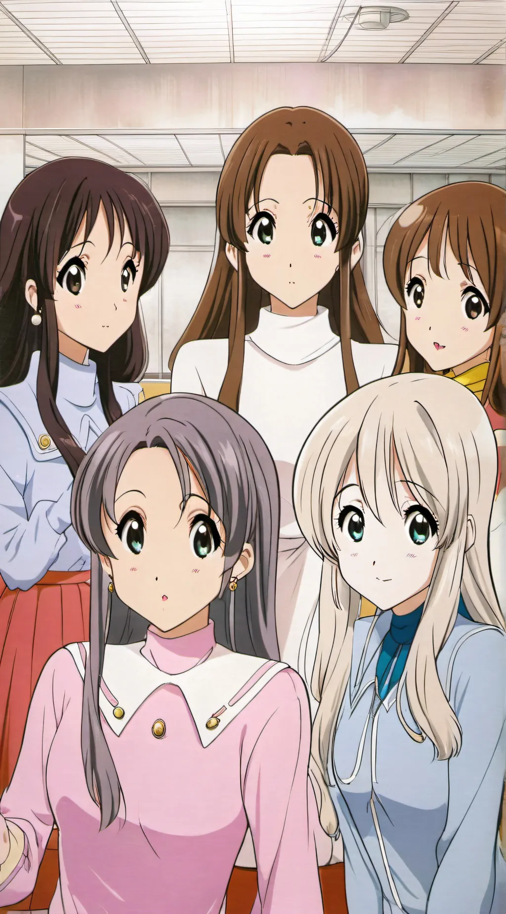 ai character: the popular girls👗 background