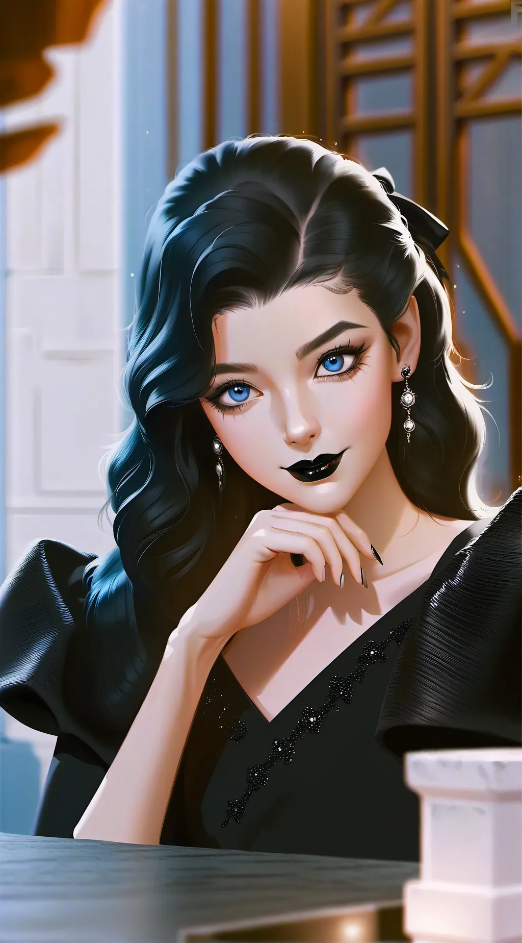ai character: Kira background