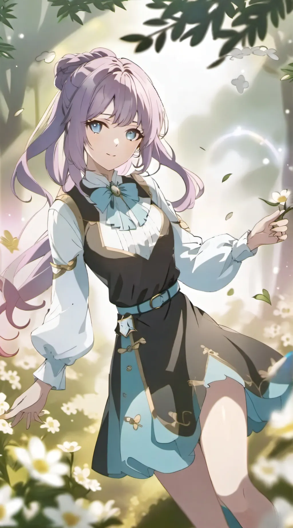 ai character: fantasy world  background