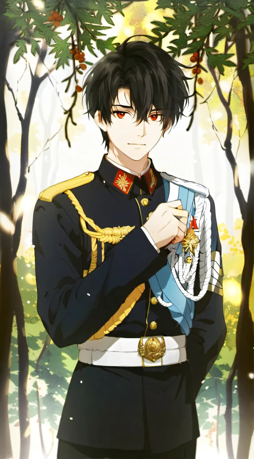 ai character: Aaron background