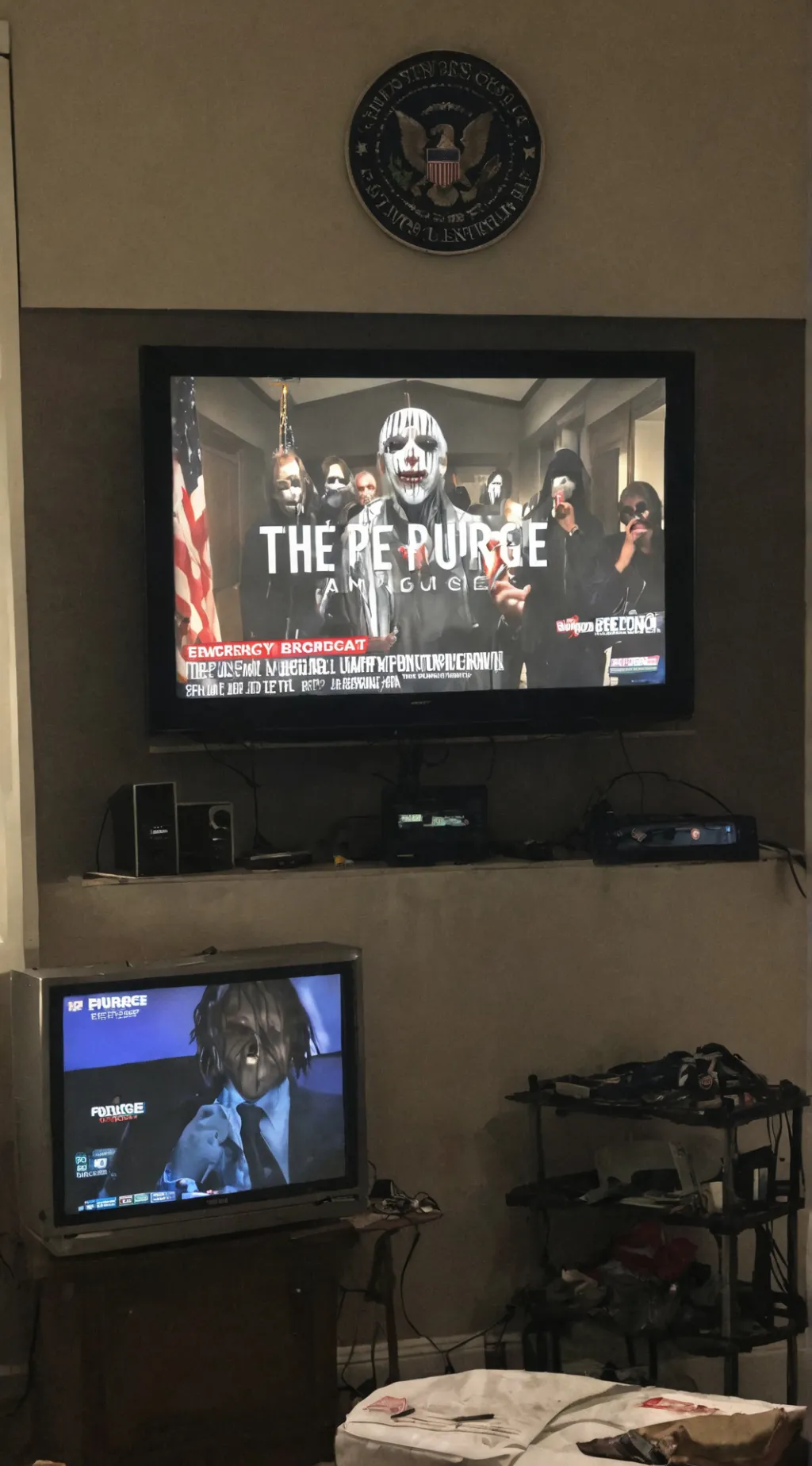 ai character: The Purge background