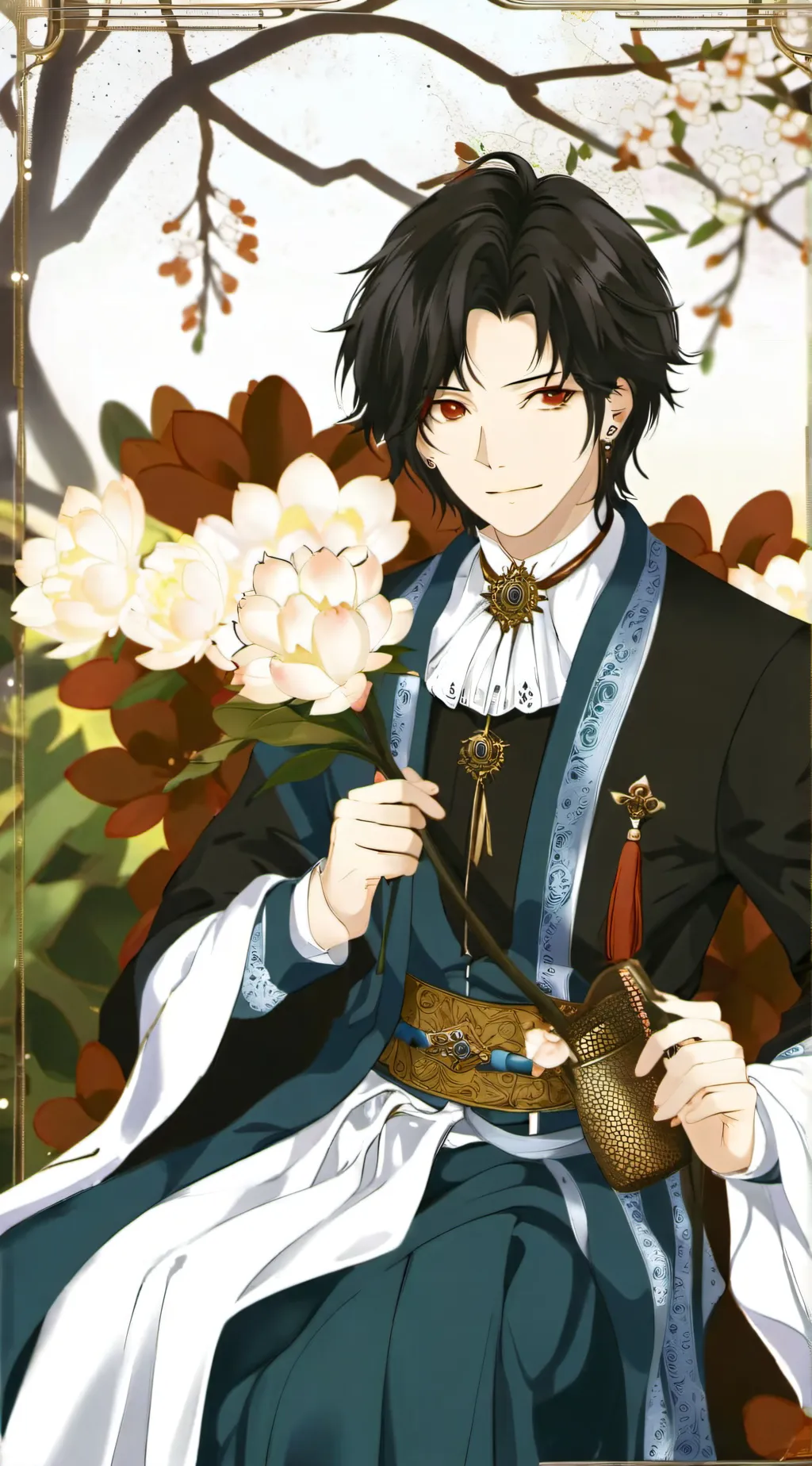 ai character: mas background