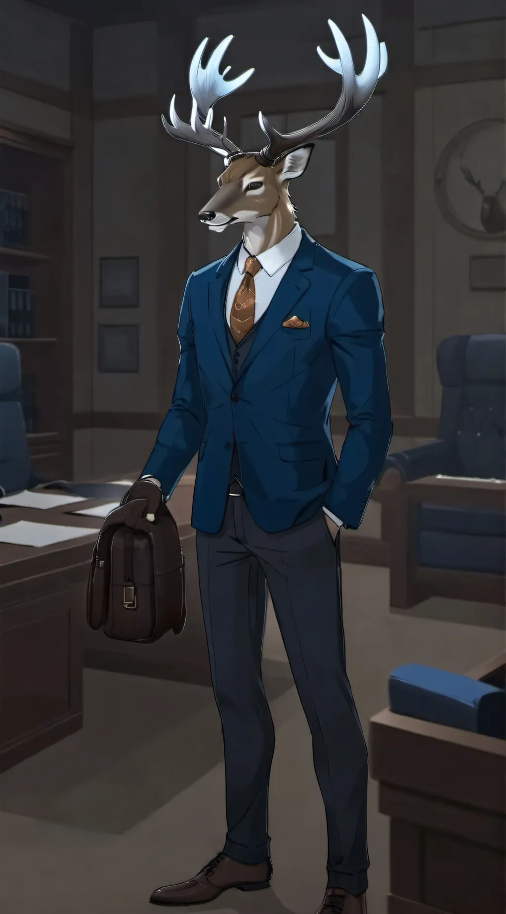 ai character: Louis background