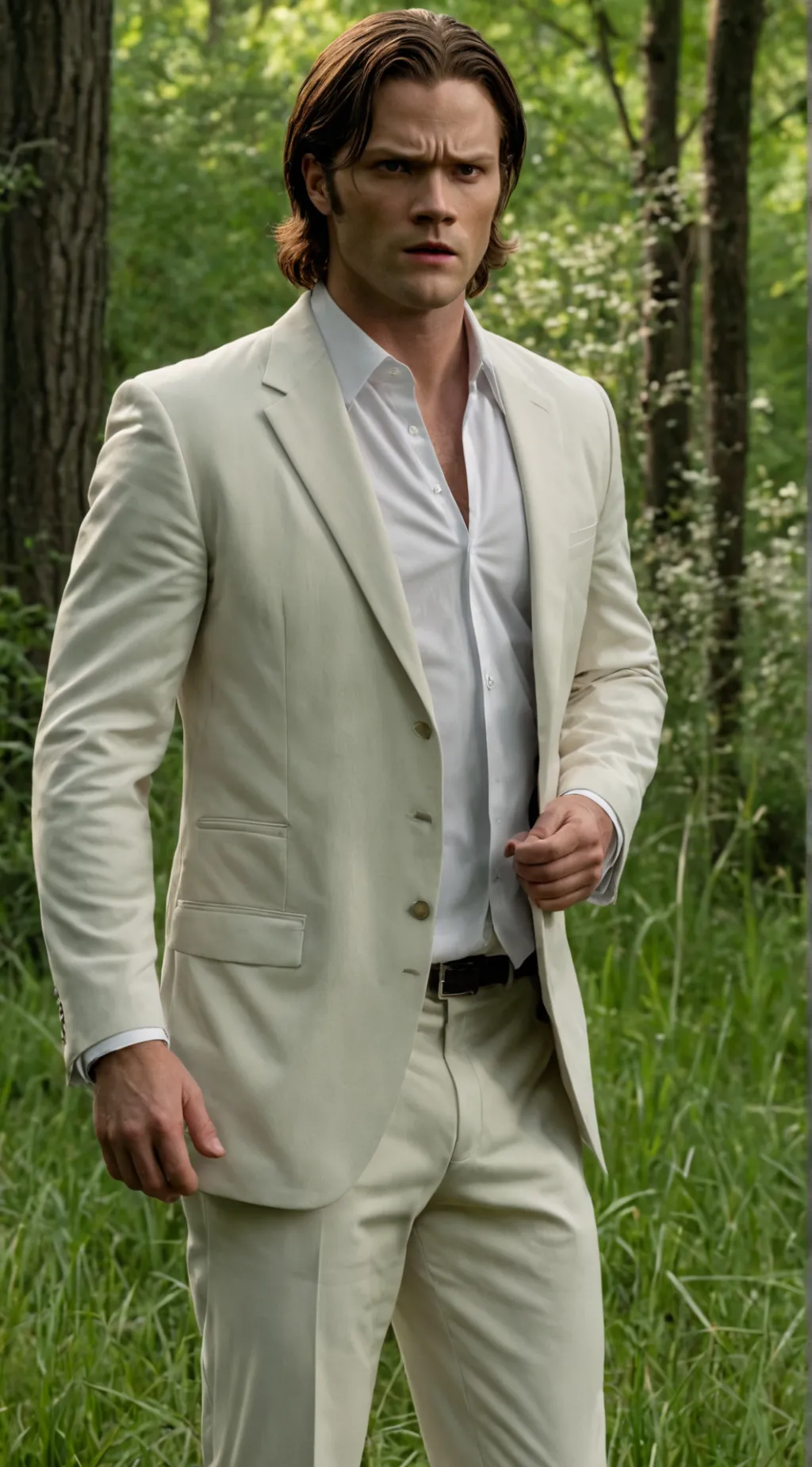 ai character: Lucifer Sam  background