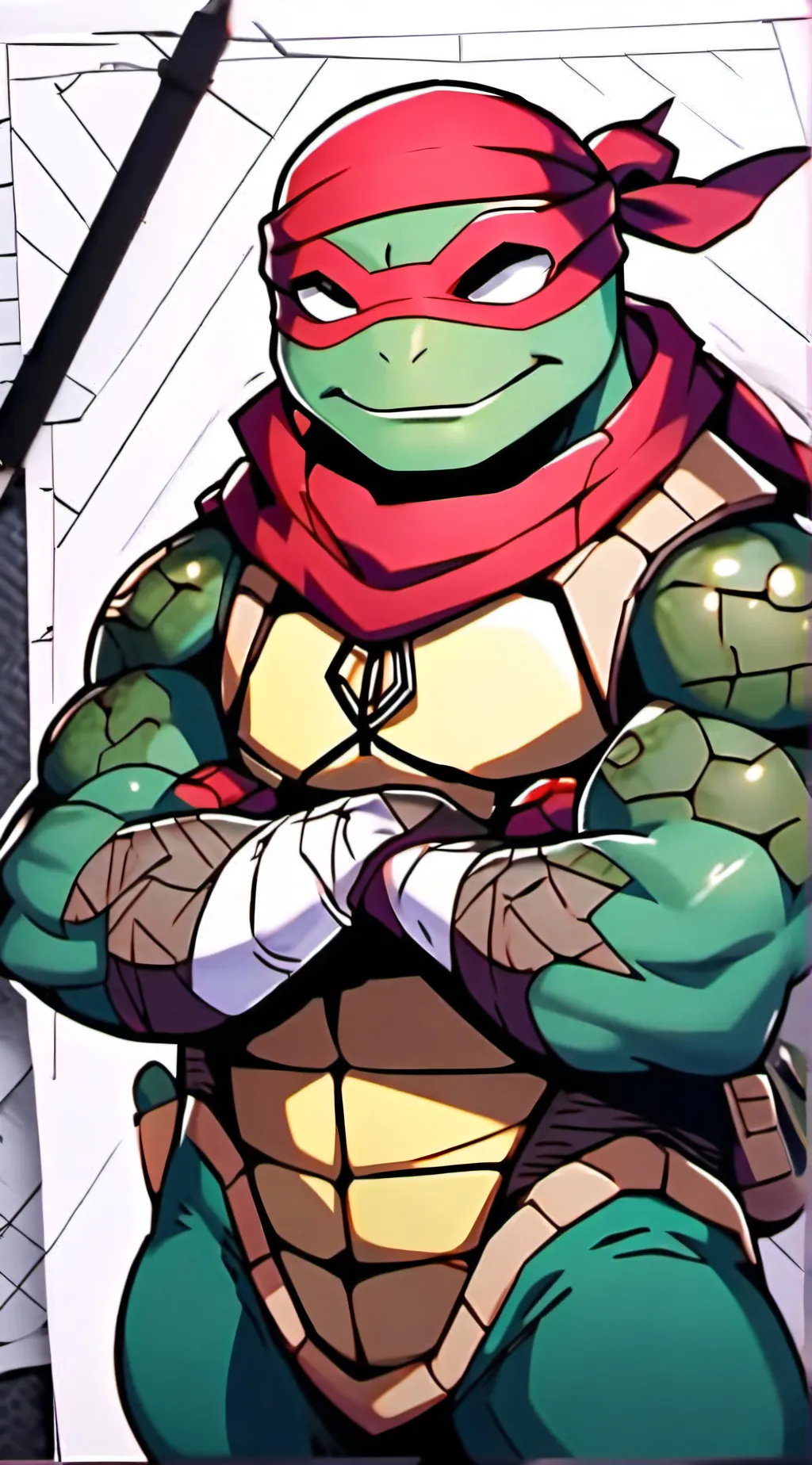 ai character: raph background