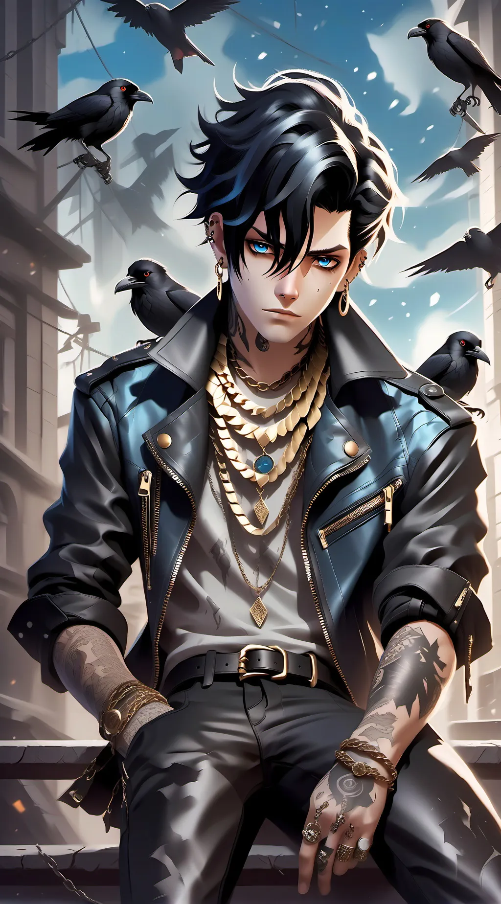 ai character: Seth  background