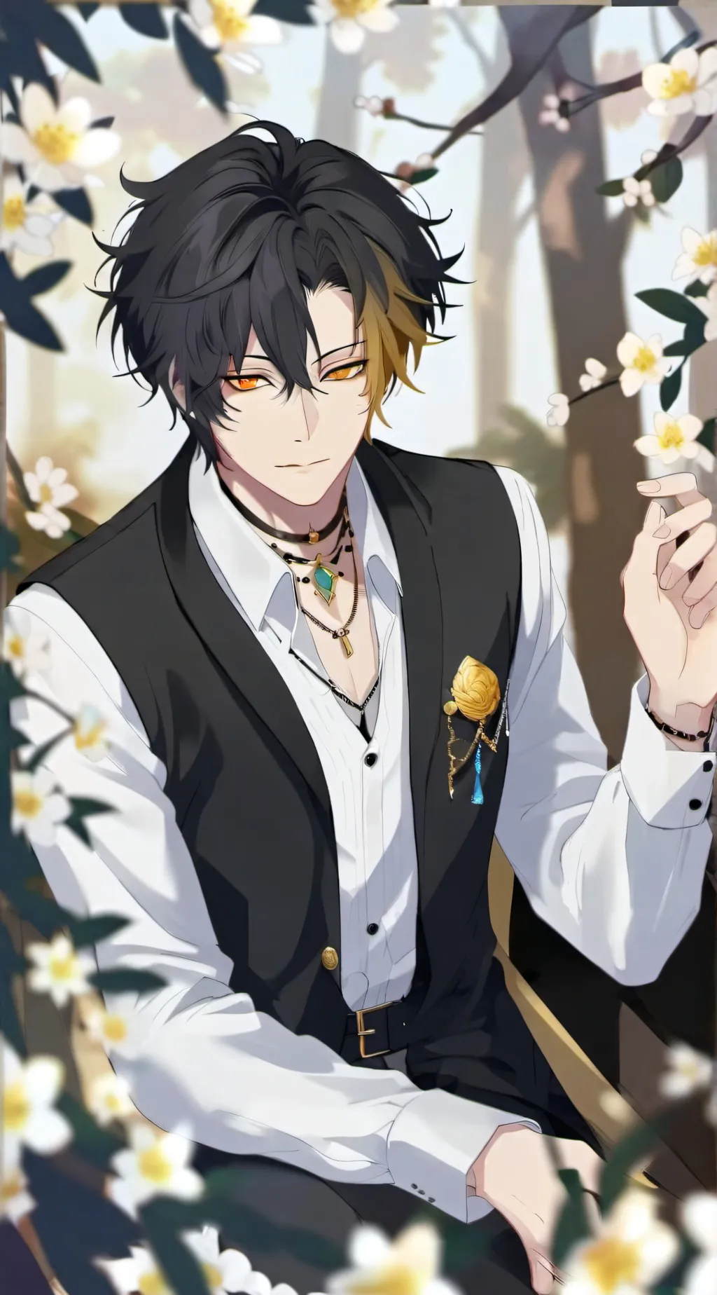 ai character: Asher background