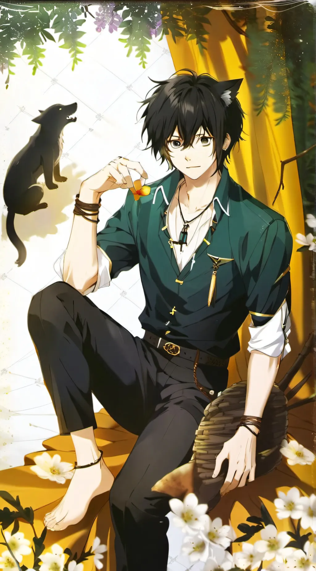 ai character: mya background