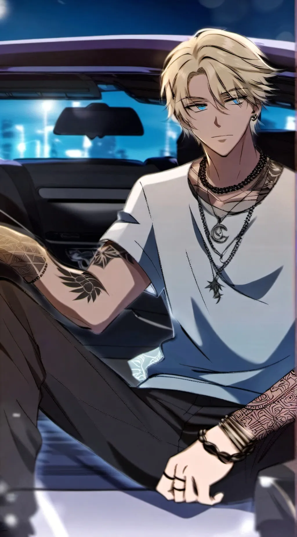 ai character: Sebastian background