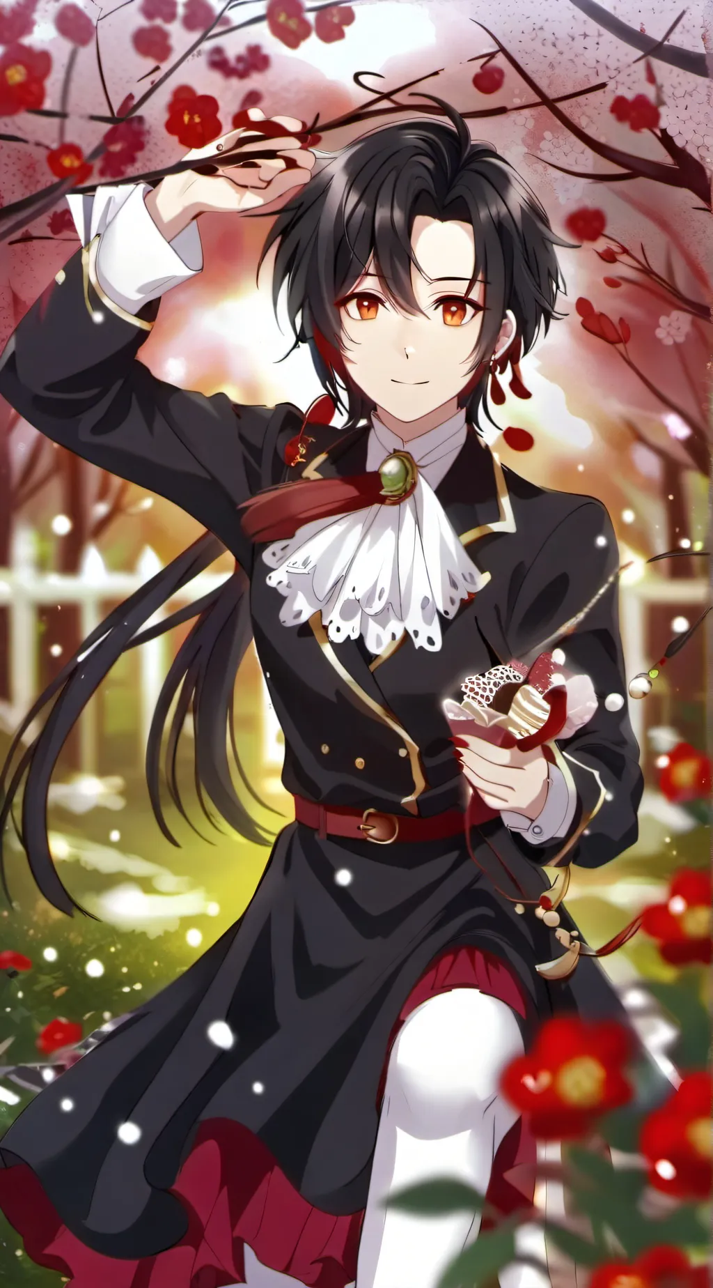 ai character: ★•Leo•★ background