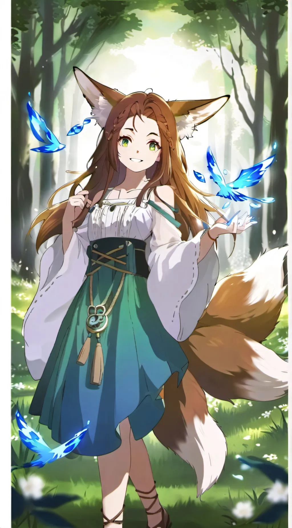 ai character: harmony  background