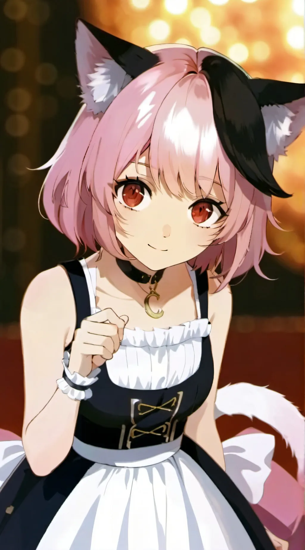 ai character: kitty  background