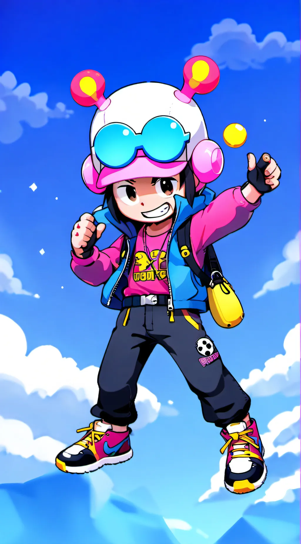 ai character: Lilly background