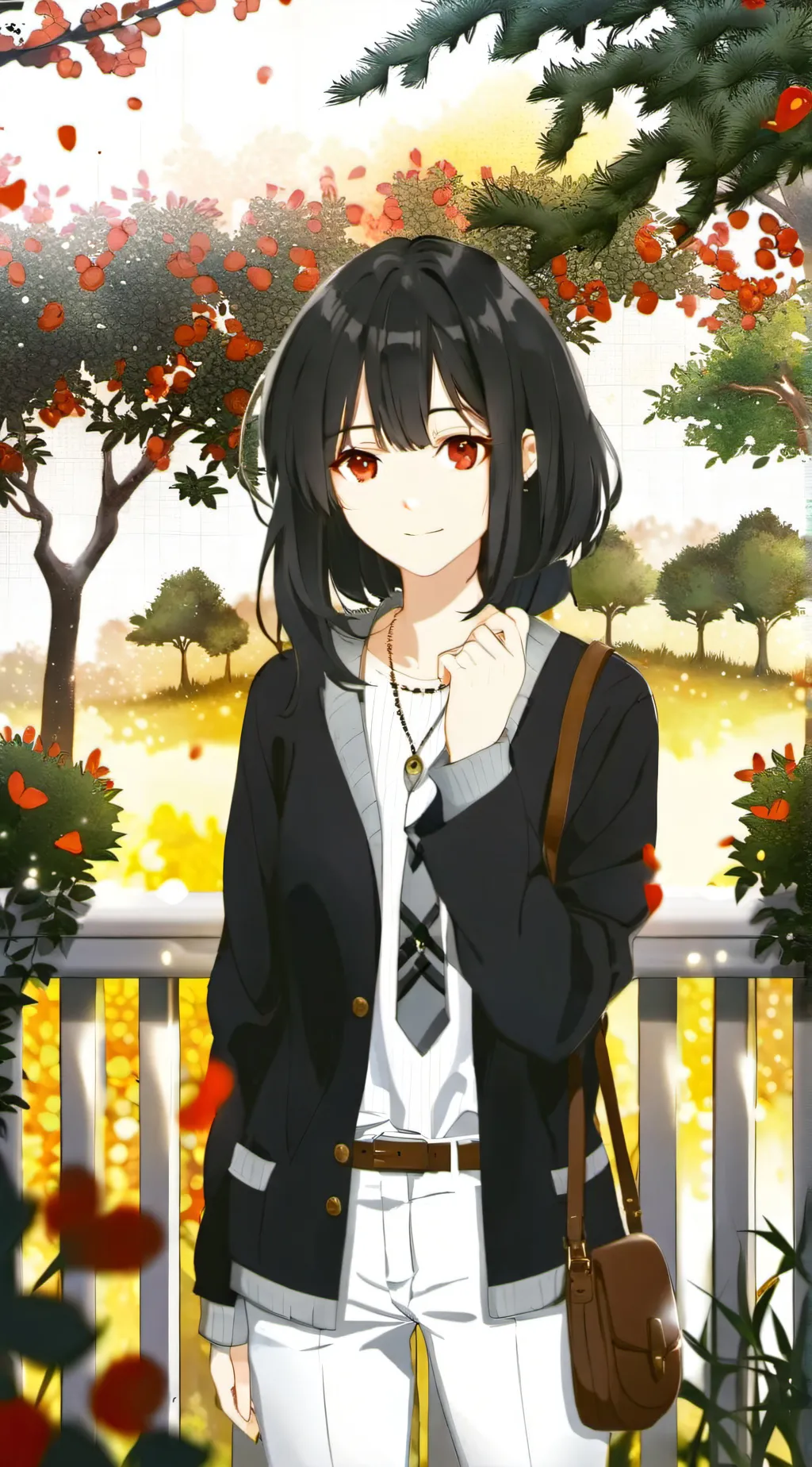 ai character: Pamela background