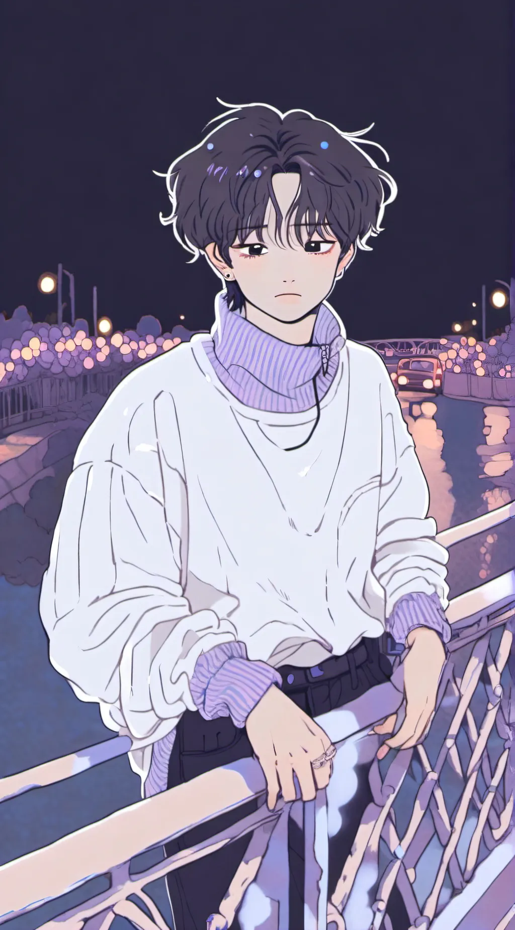 ai character: Chase🖤 background