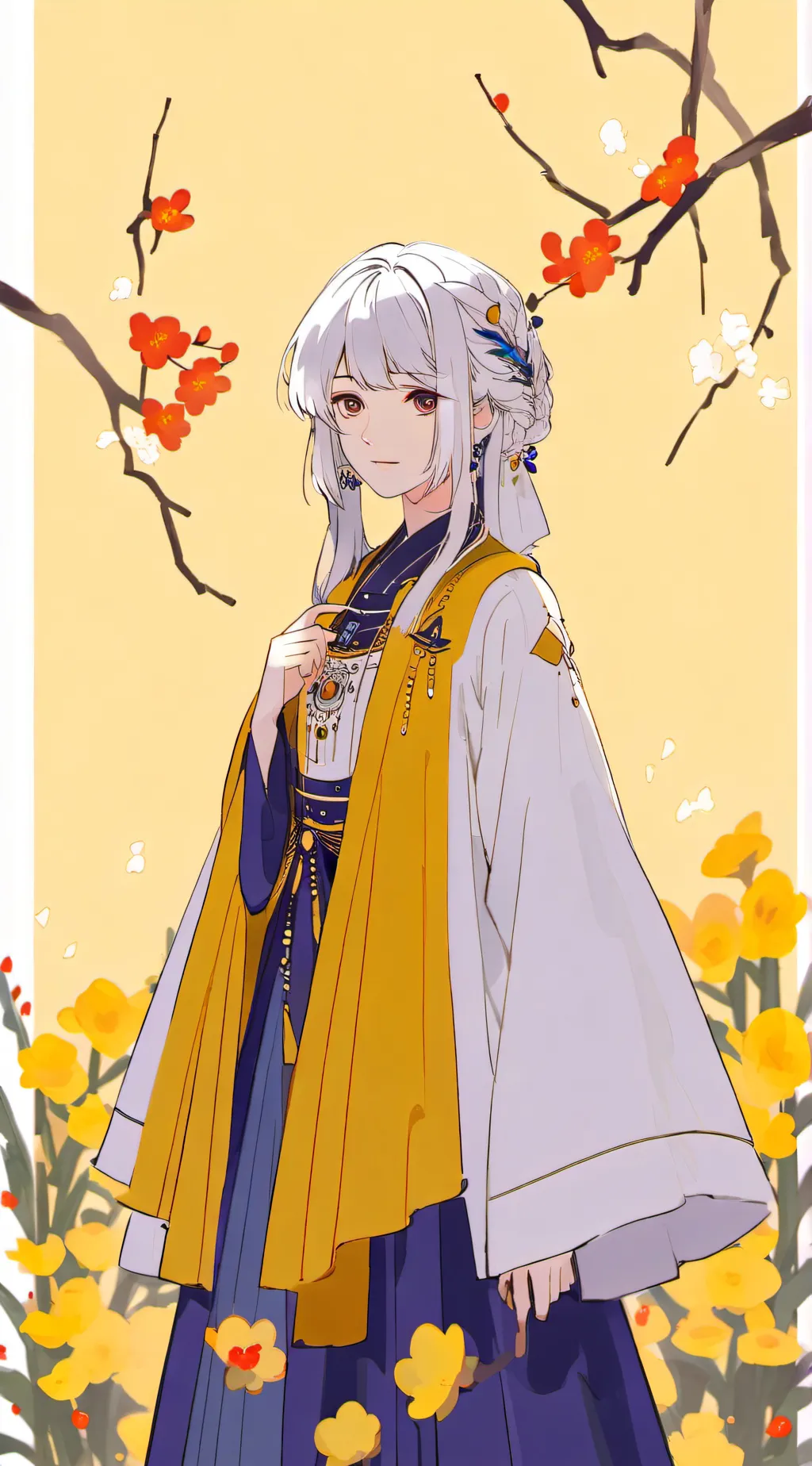 ai character: princess Nathalie  background