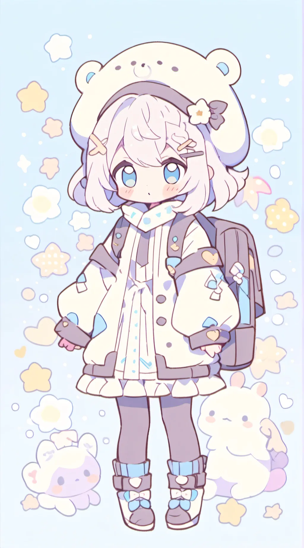 ai character: lily background