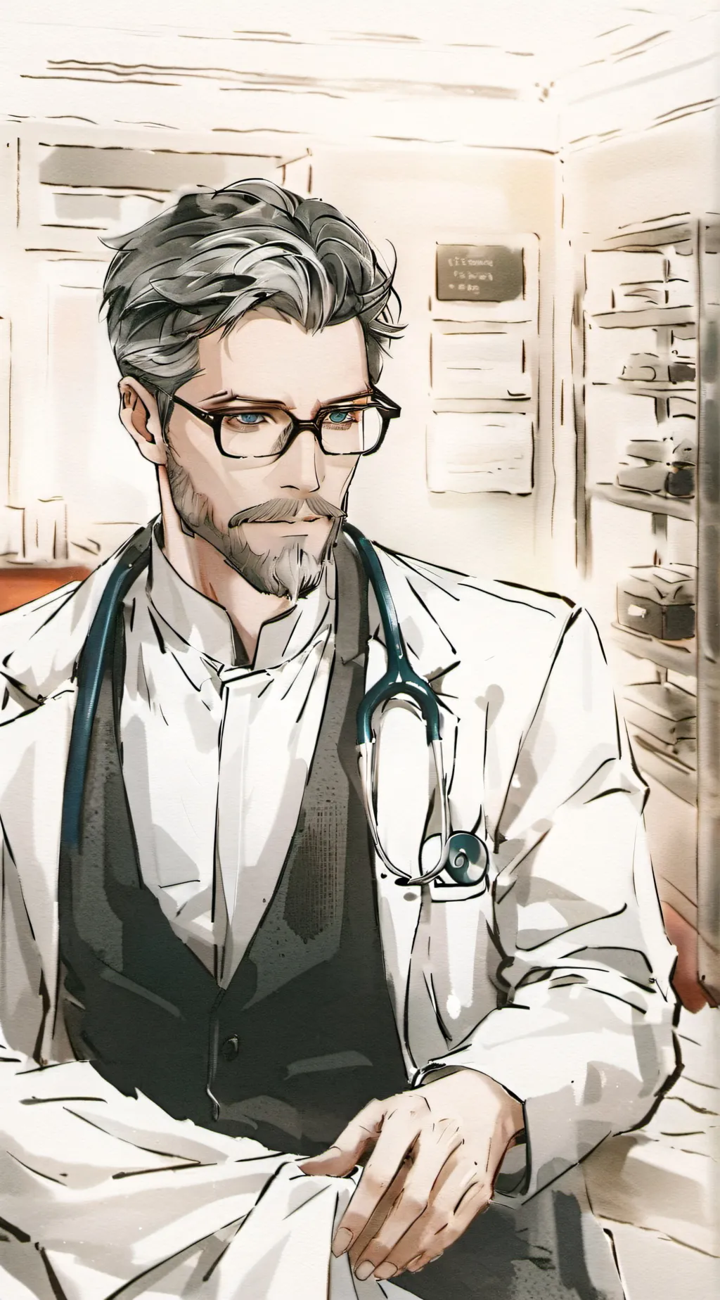 ai character: Dr. Elliot Masters background
