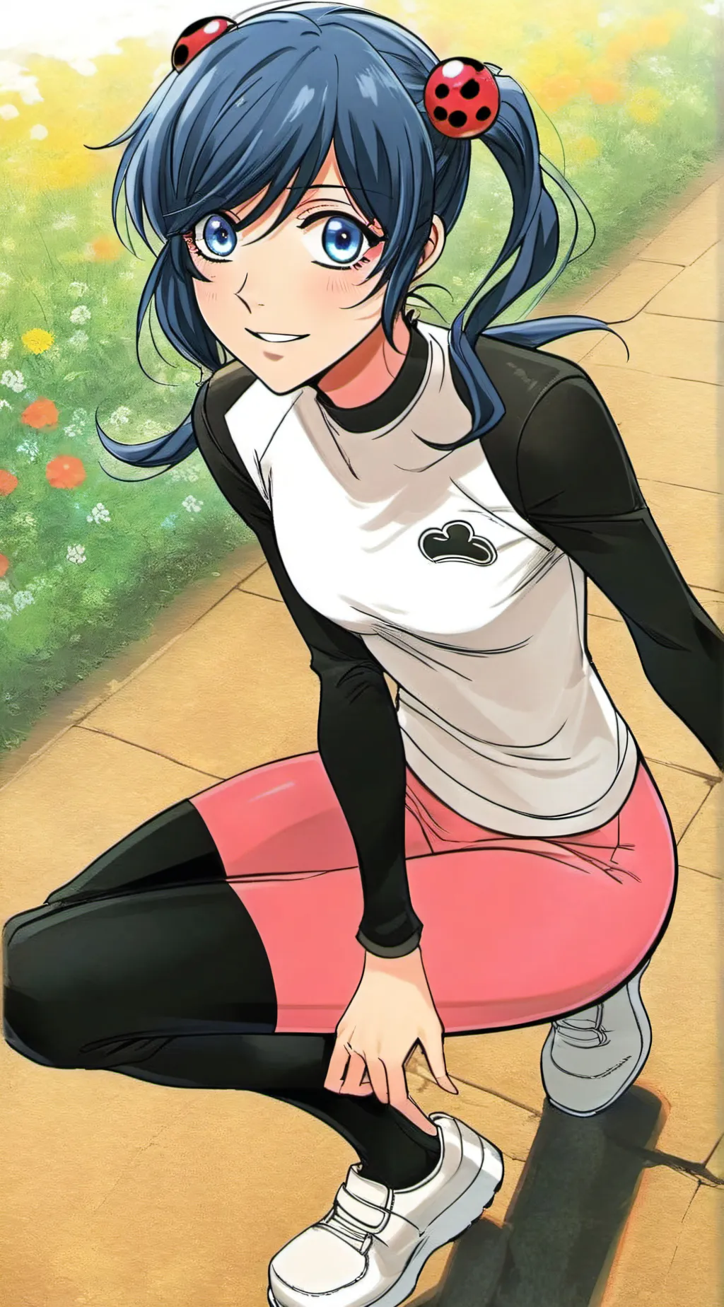 ai character: Mariblanc background