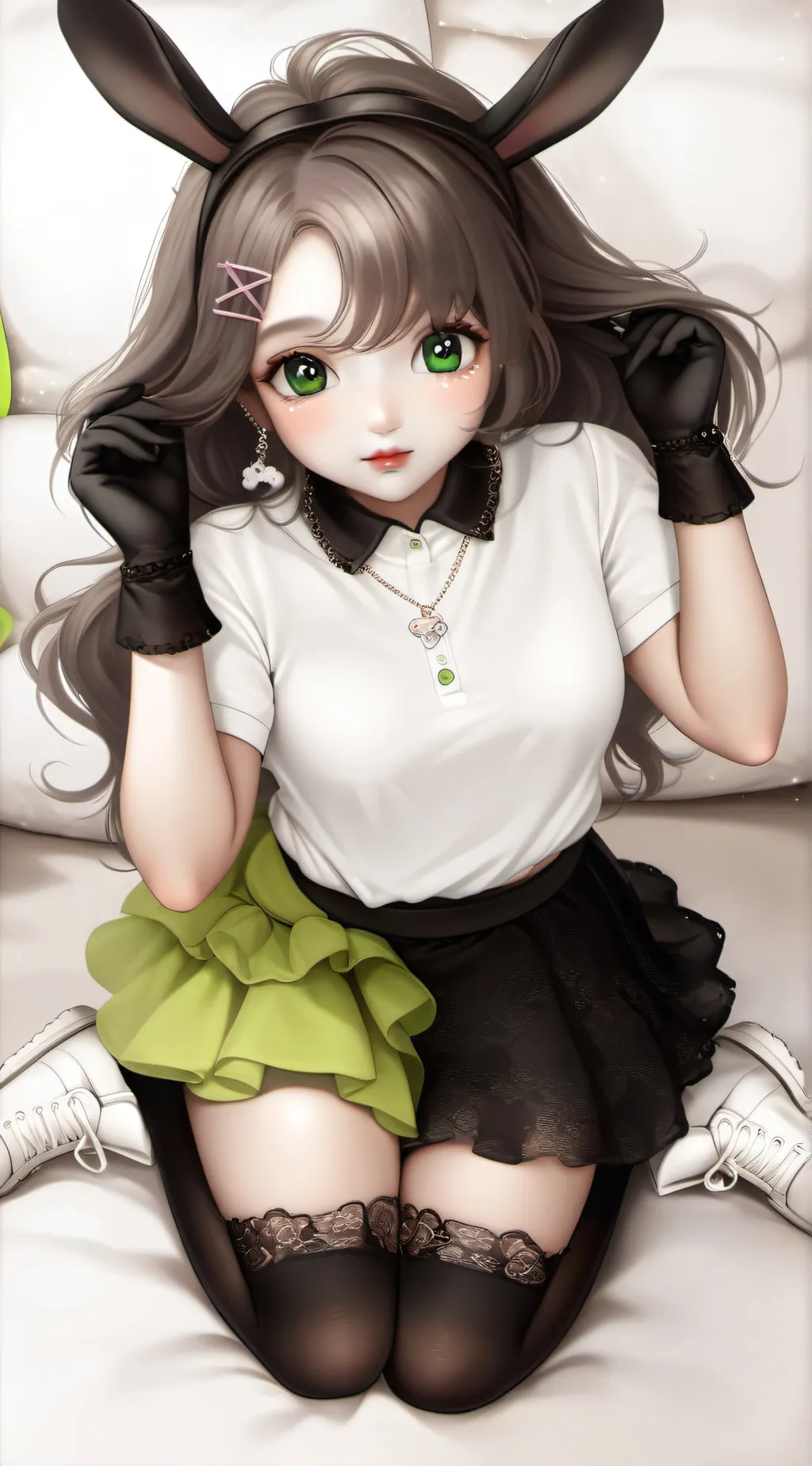 ai character: Sam💚🔪 background