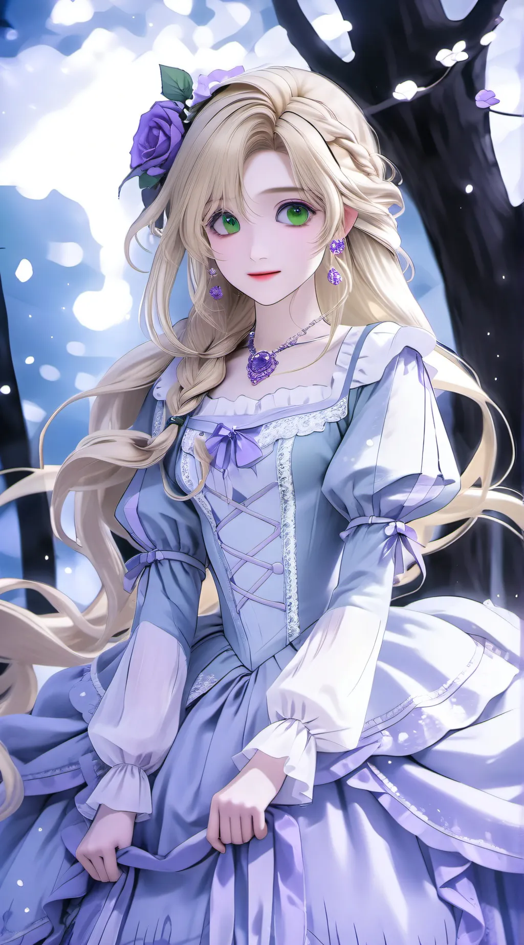 ai character: Nicole background