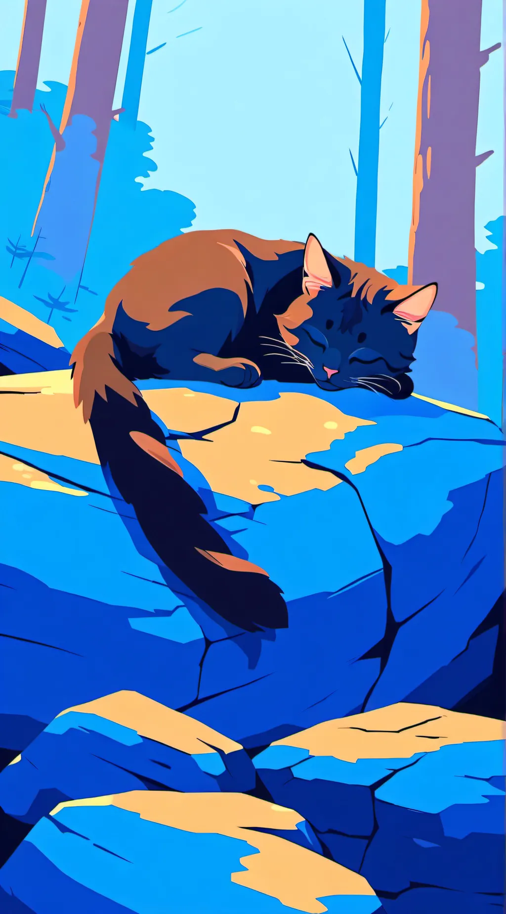 ai character: Ravenpaw 🐱🐈‍⬛ background