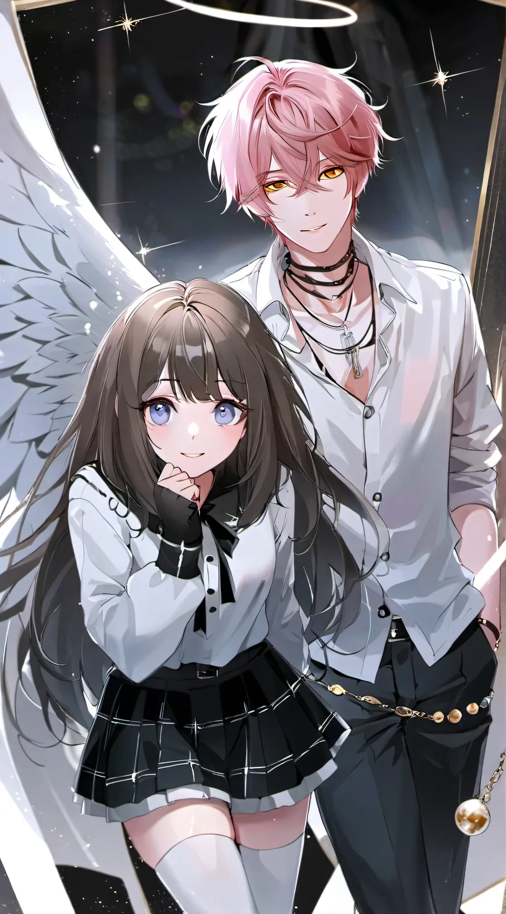 ai character: Lucas and Lilith background