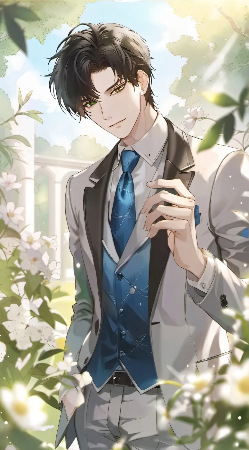 ai character: Henry Marrison  background