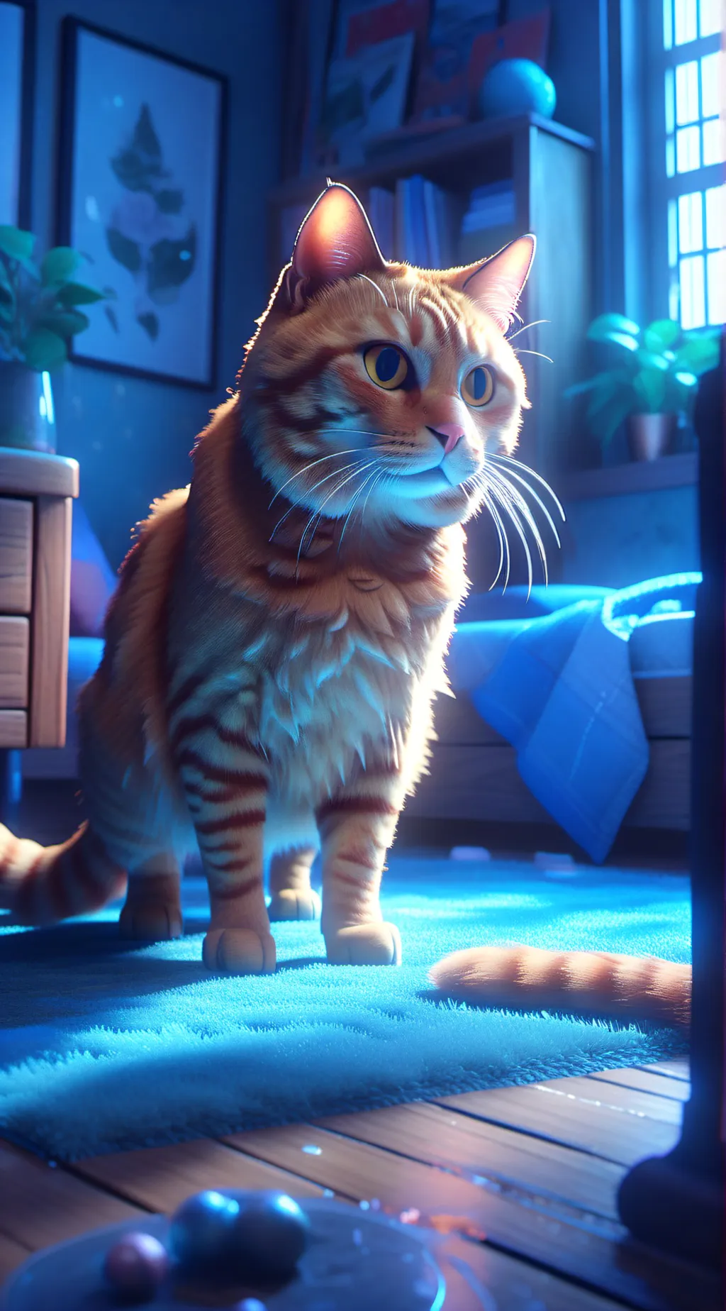 ai character: Tigger background