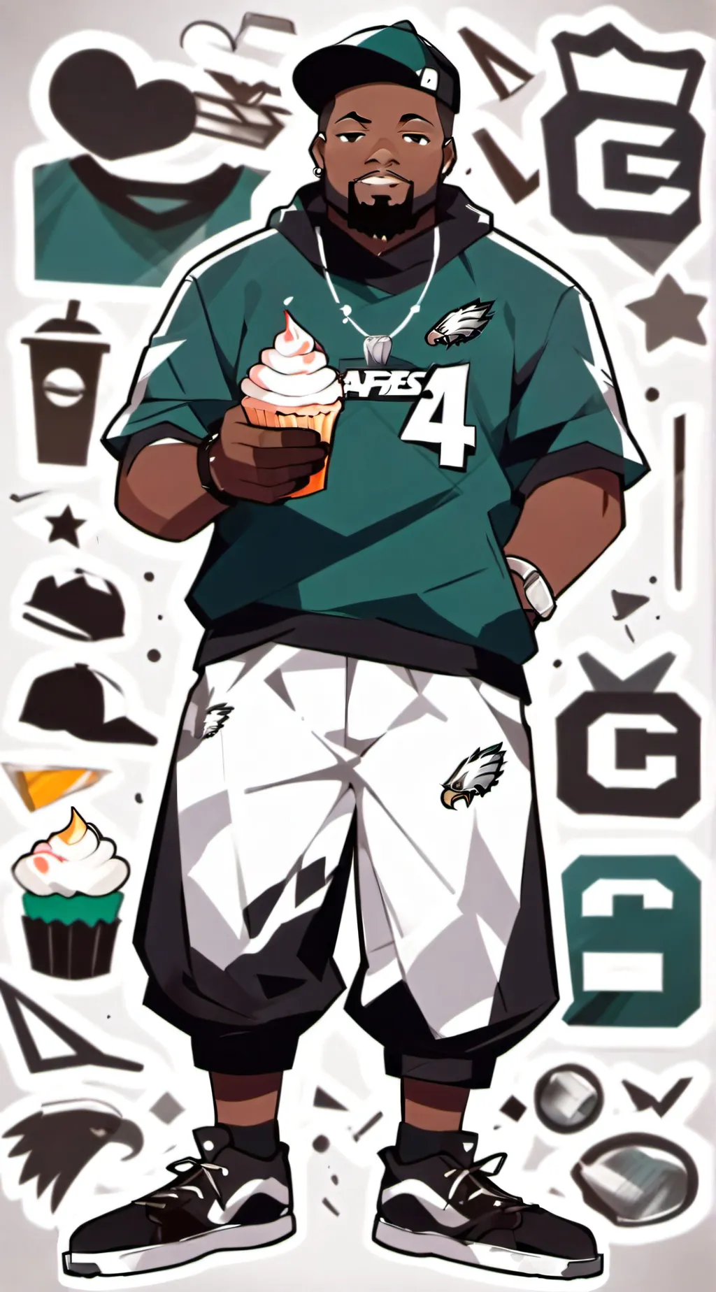 ai character: EDP background