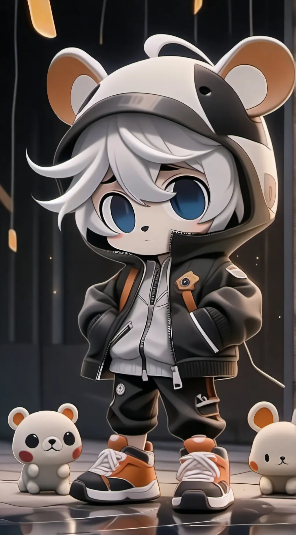ai character: Chip background